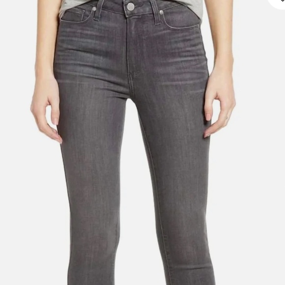 Paige Denim - Hoxton Ultra Skinny in Grey Peaks - Size 25 - Picture 8 of 9